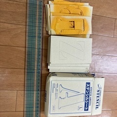 ステンシルシートの画像