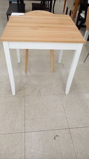 ★ジモティ割あり★ IKEA ダイニングセット ナチュラル H75×D74×W74 クリーニング済み TJ7003