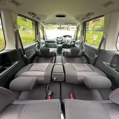 フリップダウンモニター付き☆月々1.2万円〜分割払い可❗️車検2年付き！大人気☆日産 セレナ   ハイウェイスター☆SDナビ☆走行中DVD見れます☆ETC☆バックカメラ☆ドラレコ付きのフル装備☆両側電動スライドドア☆純正アルミ☆ウィンカーミラー☆フル装備☆車内広々三列シート！事故修復歴無し‼️の画像