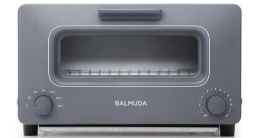 バルミューダ スチームオーブントースター BALMUDA The Toaster K01E-GW(グレー)