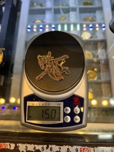 18金トップ　18金ネックレス　喜平ネックレス