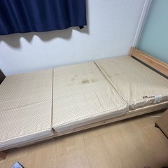 家具 ベッド シングルベッドの画像