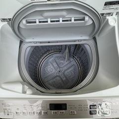 【リサイクルサービス八光】2020年製　シャープ洗濯乾燥機 ゴールド系 [洗濯5.5kg /乾燥3.5kg /ヒーター乾燥(排気タイプ) /上開き] ES-T5DBK-Nの画像