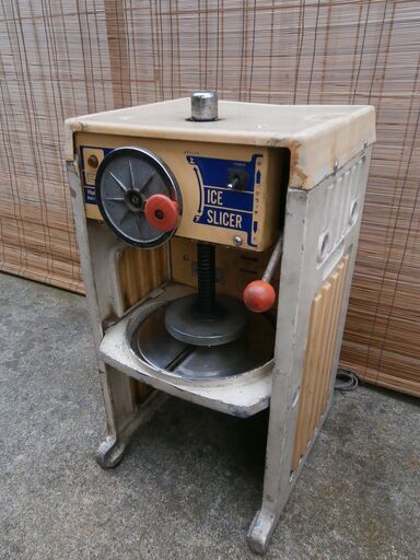 ■動作確認済■初雪 (中部コーポレーション) 業務用 電動かき氷機(氷削機) HF-1000S イベント 夏祭り 屋台