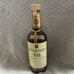 70's　未開栓 Seagram's V.O. 1973年紙封 ...