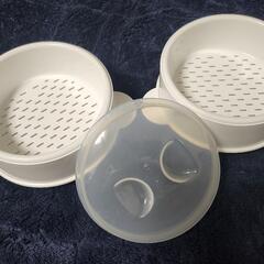 電子レンジ用スチーマー2段 上海亭の画像