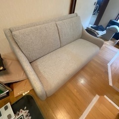 家具 ソファ 2人掛けソファの画像