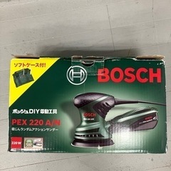 最終値下げです。４０００円→２５００円／BOSCH 吸塵ランダム...