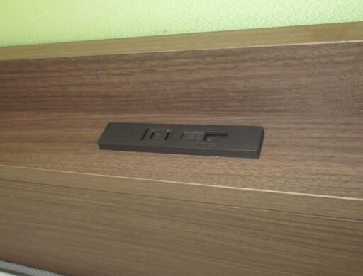 R247 NITORI ニトリ キングサイズベッド、N-Sleep Hard2 CRマットレスセット、幅170cm Used