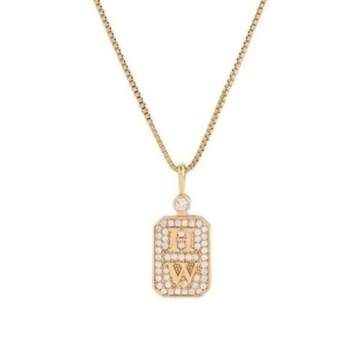 絶品HW ネックレス アクセサリー シルバー ゴールド モアサナイト