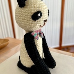 あみぐるみ（ねこ、いぬ、やぎ、パンダ、うさぎ、シーサー）の画像