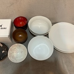 【購入者決定】白い食器ほか食器セット
