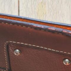 【中古品】SAZABY　リアルレザー　パスケース　定期入れの画像