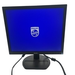 【売ります】フィリップス 17インチスクエア液晶モニタ- ブラッ...