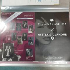 中島美嘉のliveチラシなど。の画像