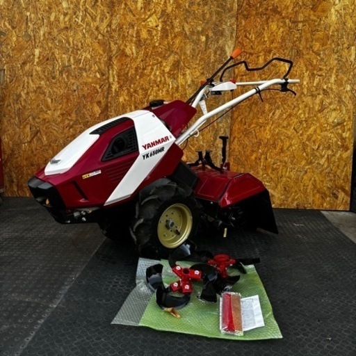 s0627601 ヤンマー YANMAR YK650MR 管理機 小型耕運機 耕運機 農業 家庭菜園 農器具 農具 車輪付き 現状品 農家 説明書あり 美品 中古品