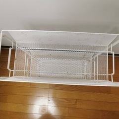 3段スチールラックの画像