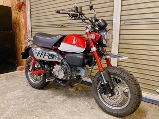 ホンダ　モンキー125 低走行　美車　配送可能　支払いは現金or振り込みも可能