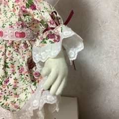 米山京子風　お花畑の真凛ちゃん　お花の妖精　ハンドメイドドールの画像
