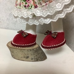 米山京子風　お花畑の真凛ちゃん　お花の妖精　ハンドメイドドールの画像