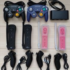 Nintendo　Wii U ＋ Wii　Wii Fit　ゲームソフト　コントローラ セットの画像