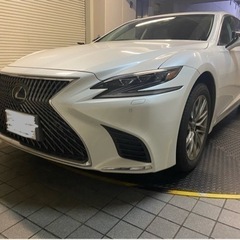 【低走行】　レクサスLS 500 iパッケージ　本革【車検令和8年3月まで】の画像