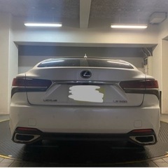 【低走行】　レクサスLS 500 iパッケージ　本革【車検令和8年3月まで】の画像