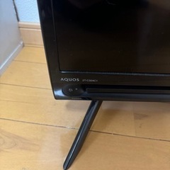 SHARP液晶テレビの画像