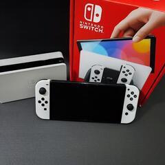 Nintendo Switch(有機ELモデル) 本体　Joy-...
