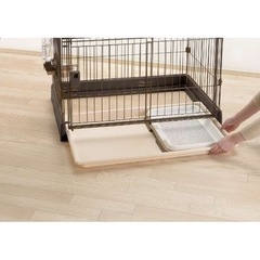 リッチェルペットサークル　ダークブラウンの画像