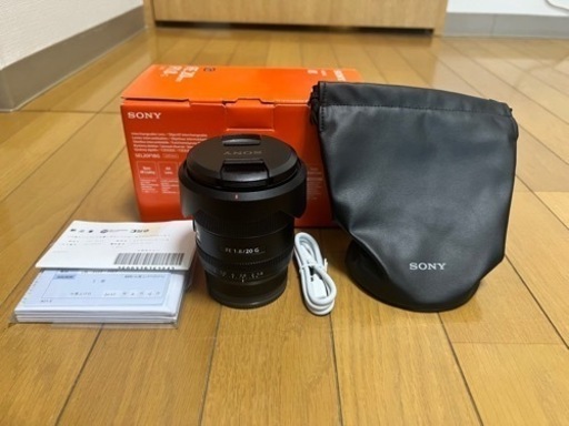 F1.8 20mm G-Master SONY Eマウントレンズ
