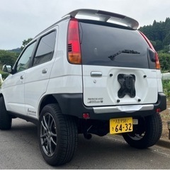 最終価格 MT 4W ターボ テリオスキッド　エアロダウン　タイミングベルト交換済み！軽自動車の画像