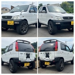 最終価格 MT 4W ターボ テリオスキッド　エアロダウン　タイミングベルト交換済み！軽自動車の画像