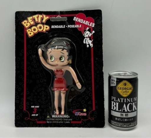未開封◆ペンダブルフィギュア◆BETTY BOOP◆ベティちゃん◆手足が曲がる