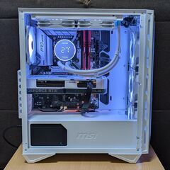 (沖縄在住で現金払いなら10000円割引)RTX4070＆Intel 16コアCPU搭載　オシャレで高性能なゲーミングPCの画像