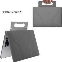 ❤️新品❤️Mac Book Air 13inch用 PCケース スタンド付 ハード 薄型の画像