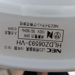NEC LED シーリングライト リモコンありの画像