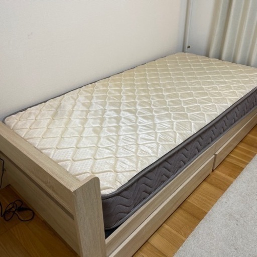 家具 ベッド シングルベッド