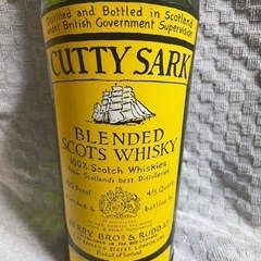 70's　古酒 CUTTY SARK スコッチ ウィスキー ブランデーの画像