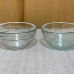 ガラスのミニボウル　小鉢　2個セット