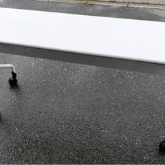 ⭐︎中古品　スタッキングテーブル　1500×450×700mm  事務用品⭐︎　の画像