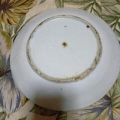 明治時代　和骨董 いげ皿 印判皿 中皿 松 竹 牡丹の画像