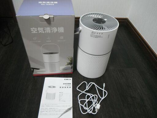 【中古】空気清浄機 小型 13-20畳　卓上　静音　WONSEFOO　GL-K802