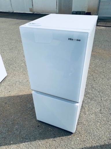 ♦️ Hisenseノンフロン冷凍冷蔵庫  【2022年製】HR-G13C-W