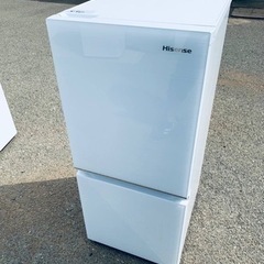 ♦️ Hisenseノンフロン冷凍冷蔵庫 【2022年製】HR-G13C-W