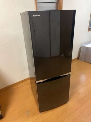 東芝　2ドア　冷凍冷蔵庫　153L
