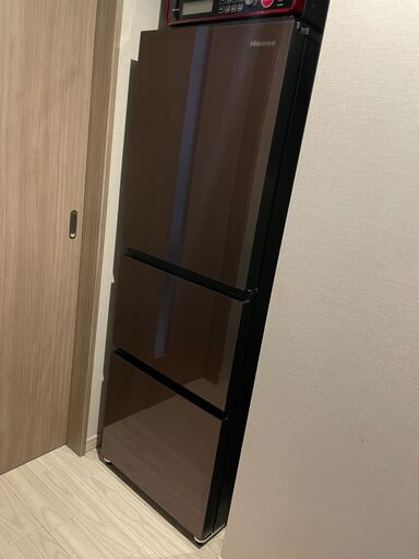 【7月上旬まで掲載】ほぼ新品！ 2023年製冷蔵庫(282L) Hisense HR-G2802BR