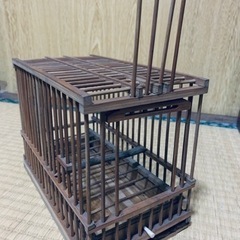⭐️昭和レトロ_和鳥籠 小  