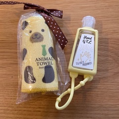 タオルハンカチ&ハンドジェル