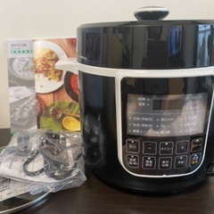 値下げ！　未使用　電気圧力鍋　4L 保証ありの画像